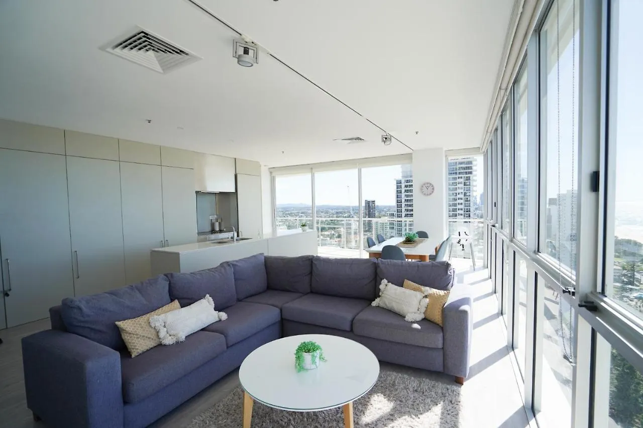Air On Broadbeach - Stunning Ocean Views! Gold Coast Ausztrália